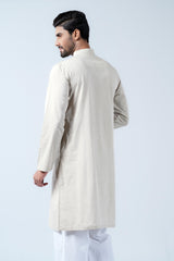 Regular Fit Cotton Semi-Formal Panjabi