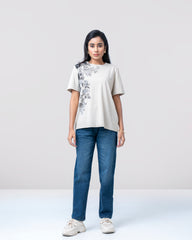 Women’s Regular Fit Pigment Print T-Shirt