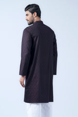 Regular Fit Cotton Semi-Formal Panjabi