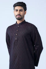 Regular Fit Cotton Semi-Formal Panjabi