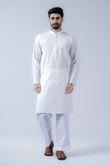 Regular Fit Cotton Semi-Formal Panjabi