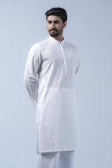 Regular Fit Cotton Semi-Formal Panjabi