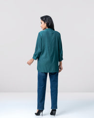 Relaxed Fit Embroidered Fashion Top