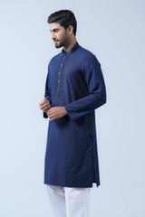 Regular Fit Cotton Semi-Formal Panjabi