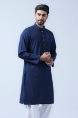 Regular Fit Cotton Semi-Formal Panjabi