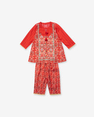 Newborn Girls' Ethnic Set (6-18 Months)