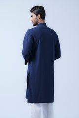 Regular Fit Cotton Semi-Formal Panjabi