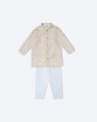 Newborn Boys' Panjabi Set (0-6 Months)