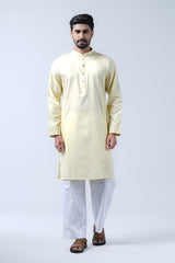 Slim Fit Embroidered Semi-Formal Panjabi