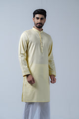 Slim Fit Embroidered Semi-Formal Panjabi