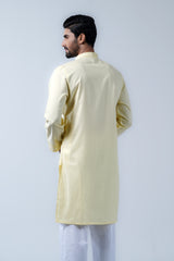 Slim Fit Embroidered Semi-Formal Panjabi