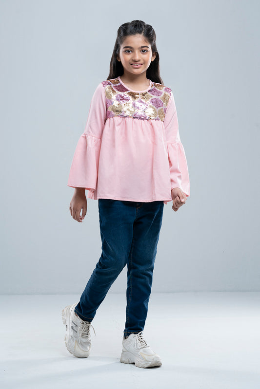 Girls Woven Top (6-8 Years)