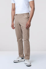 Regular Fit Solid Chinos
