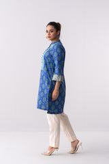 Mid-Length Embroidered Smart Fit Ethnic Kurta