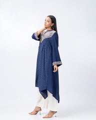 Smart Fit Embroidered Ethnic Kurta