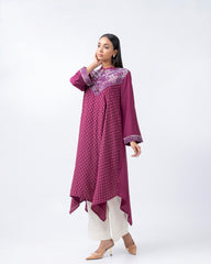 Smart Fit Embroidered Ethnic Kurta