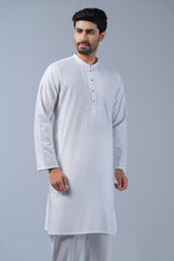 Regular Fit Embroidered Semi-Formal Panjabi