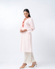 Relaxed Fit Embroidered One-Piece Ethnic Kurta