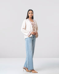 Women Embroidered Bolero Top