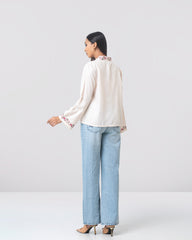 Women Embroidered Bolero Top
