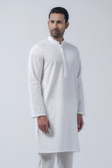 Regular Fit Cotton Semi-Formal Panjabi