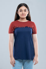 Junior Girls Knit Fashion Tops (10-14 Years)