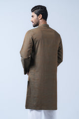 Regular Fit Cotton Semi-Formal Panjabi