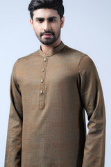 Regular Fit Cotton Semi-Formal Panjabi