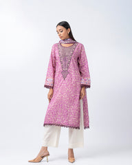 Smart Fit Embroidered Two-Piece Lawn