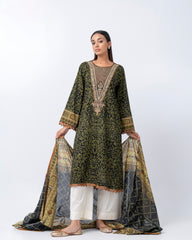 Smart Fit Embroidered Two-Piece Lawn