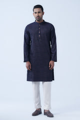 Regular Fit Cotton Semi-Formal Panjabi