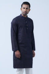 Regular Fit Cotton Semi-Formal Panjabi