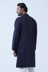 Regular Fit Cotton Semi-Formal Panjabi