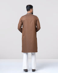 Regular Fit Embroidered Semi-Formal Panjabi