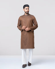 Regular Fit Embroidered Semi-Formal Panjabi