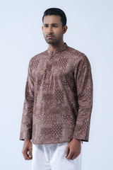 Regular Fit Printed Cotton Fatua