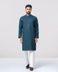 Regular Fit Embroidered Semi-Formal Panjabi