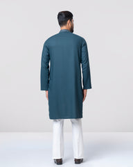 Regular Fit Embroidered Semi-Formal Panjabi