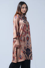 Mid-Length Sublimation Printed Smart Fit Ethnic Kurta