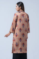 Mid-Length Sublimation Printed Smart Fit Ethnic Kurta