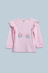 New Born Girls T-Shirt (0-6 Months)