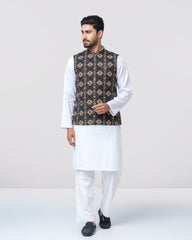 Regular Fit Patterned Waistcoat