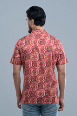 Regular Fit Printed Casual Shirt