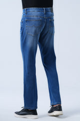 Straight Fit Blue Jeans