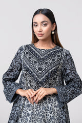 Smart Fit Printed Lawn Kurta