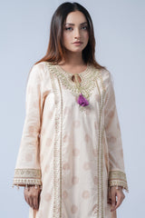 Smart Fit Three-Piece Formal Lawn with Muslin Dupatta