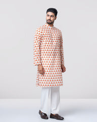 Regular Fit Printed Panjabi
