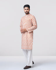 Regular Fit All-Over Printed Panjabi