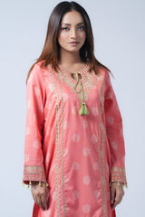 Smart Fit Three-Piece Formal Lawn with Muslin Dupatta