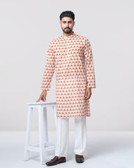 Regular Fit Printed Panjabi